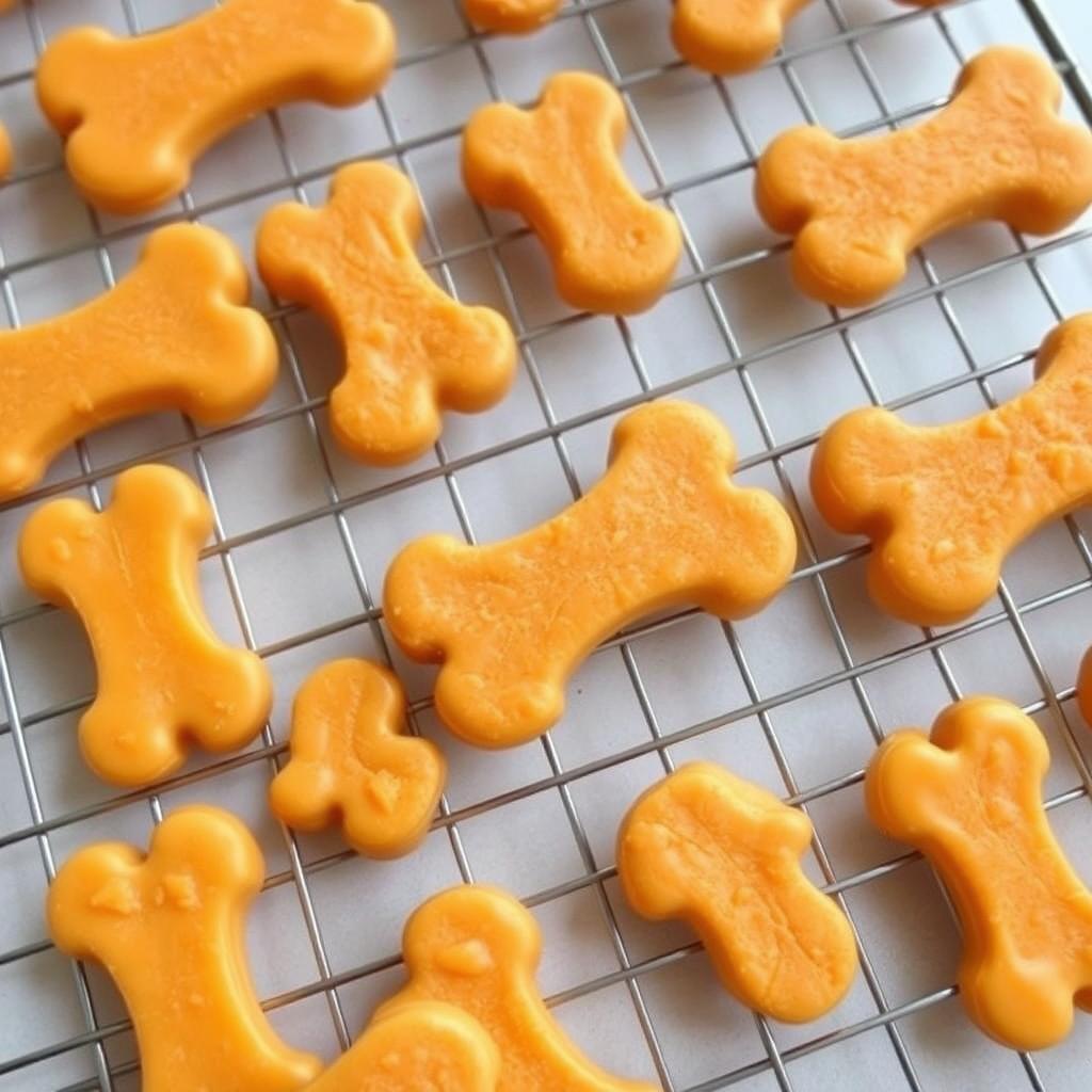 Sweet potato cheese dog treats